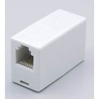 朝日電器 ELPA TEL用中継コネクタ6極2/4芯 TEA-001 1個