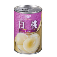 宝幸 白桃 中国産 425g 1セット（2個）缶詰 フルーツ缶（わけあり品）