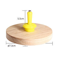 アーテック 糸引きゴマ 無着色 φ73 2444 1セット(5個)