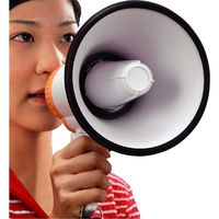 旭電機化成　１０Wハンドメガホン　kari20180111-389　1個（直送品）