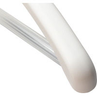 ジャケットハンガー　バー付　ホワイト 1箱（160本入） シンコハンガー