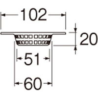 SANEI ユニットバス用ヘアキャッチャー PH396 1セット(15個)（直送品）