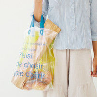 ヘッズ ブルー&グリーンハンドルバッグ-4 FBG-4B 1セット（750枚：50枚×15パック）（直送品）