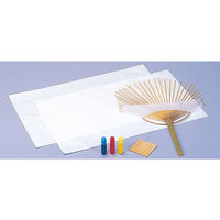 アーテック うちわセット(えのぐ3色セット付) 38088 1セット(2個)