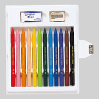 サクラクレパス クーピーペンシル12色ソフトケース FY12S 1個