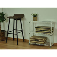 エイ・アイ・エス スチールラックセット3段 ホワイト 幅600×奥行250×高さ604mm SRS-6025WH 1台（直送品）