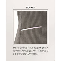 レディスジャケット 13号 グレー系 GJAL-1755-B6-13 サーヴォ（旧サンペックスイスト）（直送品）