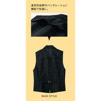 男女兼用ベスト S 黒系 LVEU-1702-B8-07 1着 サーヴォ（旧サンペックスイスト）（直送品）