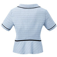 フォーク オーバーブラウス ブルー 13号 FB71288-2-13 1着