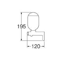 SANEI プッシュ石ケン水容器 W111 1セット(2個)（直送品）