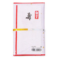 夫婦紙 金振 赤 金封赤白5枚入 5冊パック ミヨ10-R55 エヒメ紙工（直送品）