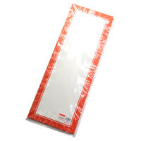 ササガワ 赤枠ポスター 5号大 無地 12-2015 100枚