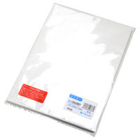 ササガワ POP用紙 大 白 アミ目入 12A2901 1冊(50枚)