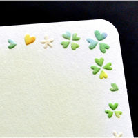 ササガワ ファンタジーカード カラフルクローバー 16-883 1セット(100枚入)