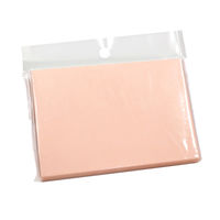 ササガワ メッセージカード袋 ピンク 16-936 1セット(100枚:20枚×5袋)