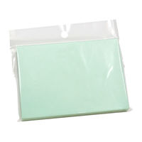 ササガワ メッセージカード袋 グリーン 16-939 1セット(100枚:20枚×5袋)