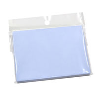 ササガワ メッセージカード袋 アクア 16-941 1セット(1冊(20枚)×5)