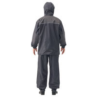 【レインウェア】カジメイク レインストロング Winter Cherry 　グレー　L　3410　1着