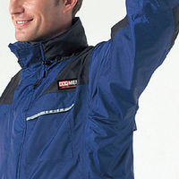 カジメイク 仕事合羽 L ネイビー KM-001-L-ネイビー