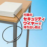 アスカ 安心保管ボックス A5 ダイヤル錠 ワイヤー付き SB100 1台