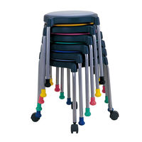 三和製作所 多目的スツール イエロー 背無 00241314（直送品）