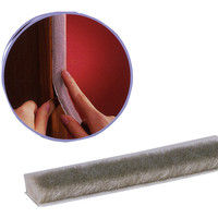 槌屋ティスコ ワイドすき間モヘアシール 2000mm グレー 15060 1箱（5袋入）（直送品）