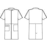 シロタコーポレーション レディスジャケット 3102 ブラック M エステ サロンユニフォーム 1枚（直送品）