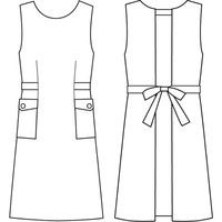 シロタコーポレーション エプロン E-3082-5 ブラック F エステ サロンユニフォーム 1枚（直送品）