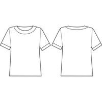 シロタコーポレーション カットソー E-3121 ベージュライン LL エステ サロンユニフォーム 1枚（直送品）