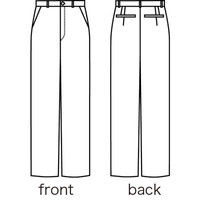 シロタコーポレーション メンズパンツ SC-6063-5 ブラック 76cm エステ サロンユニフォーム 1枚（直送品）