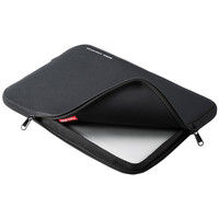 サンワサプライ MacBookプロテクトスーツ（MacBook Air 13.3インチ対応） ブラック IN-MACA1301BK 1個（直送品）