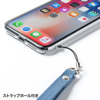 【処分品】サンワサプライ クリアハードケース （iPhoneX 2017年） PDA-IPH017CL 1個（直送品）