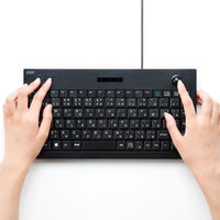 サンワサプライ トラックボールキーボード SKB-TR03BK 1個