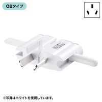 サンワサプライ 海外電源変換アダプタ ブラック TR-AD4BK 1個