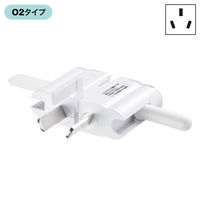 サンワサプライ 海外電源変換アダプタ ホワイト TR-AD4W 1個（直送品）