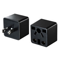 サンワサプライ 日本専用マルチタイプ電源変換アダプタ TR-AD5BK 1個（直送品）
