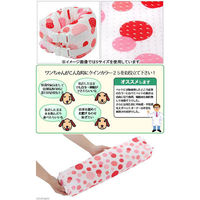 CooCouture（クークチュール） ペットヘルスケア クインカラー25 ドット柄 ピンク LL 158189 1個（直送品）