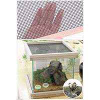 リーフコーポレーション アクロ25用 メッシュ付木枠セット ラワン 爬虫類 飼育 ケージ フタ 193159 1セット（直送品）