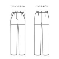 サーヴォ 医療白衣 二重織ストレッチパンツ（女性用パンツ） MPAL-1806 ホワイト S 1枚（直送品）