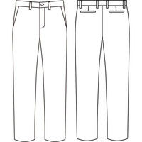 ボンマックス メンズストレートパンツ FP6028M カーキ 101cm 介護ユニフォーム 1枚（直送品）