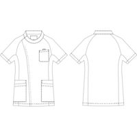 KAZEN メンズジャケット 982 1枚　白衣