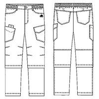 KAZEN adidas（アディダス）メンズパンツ 医療白衣 スモークグレー XO SMS507（直送品）