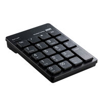サンワサプライ ワイヤレスUSBテンキー NT-WL20BK 1個