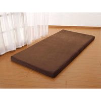 ジャパンスリーパー 日本製プロファイル加工高反発マットレス ブラウン ダブル 幅1400×奥行1950×高さ80mm a1368020 1台 　（直送品）