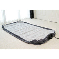 インテックス社製 電動エアーベッド ダブル 幅1370×奥行1910×高さ330mm a14503 1台（直送品）