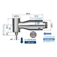 ナカニシ NSK アストローE 90 ゚アングルスピンドル(#RAー150E) RAー151E 1個（直送品）