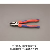 エスコ 225mm 電工ペンチ(強力型・落下防止型) EA534KB-226 1本（直送品）