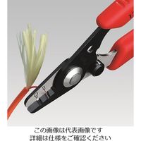 エスコ 0.125ー0.25mm ワイヤーストリッパー(光ファイバー用) EA580KB-21 1本（直送品）