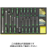 エスコ 36本組 ドライバー・六角レンチセット EA612TC-5 1セット（直送品）