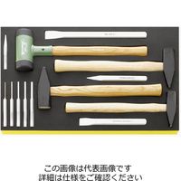 エスコ 13個組 ハンマー・ポンチセット EA612TF-6 1セット（直送品）